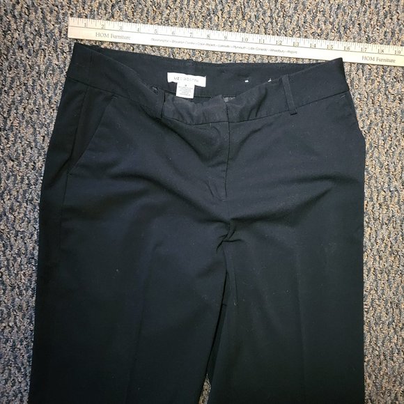 EUC Liz Claiborne Black Dress Pants Size 8 - Picture 6 of 7